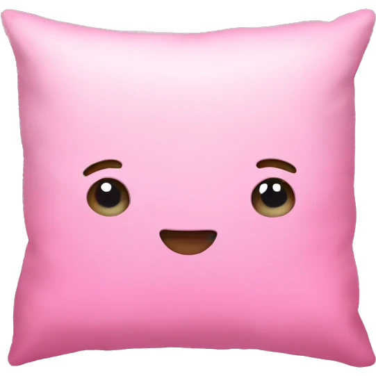 Pink pillow emoji