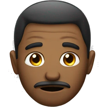 A man is saying no  emoji