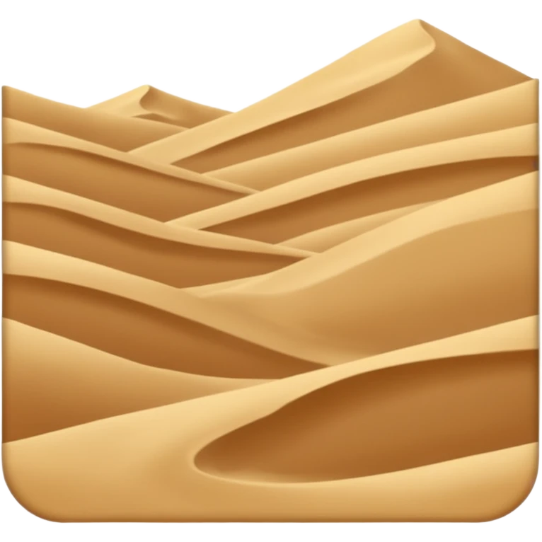 sand mountains emoji