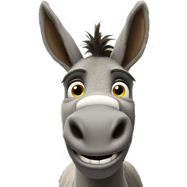 Donkey from Shrek emoji