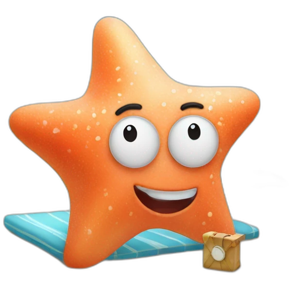patrick-star-on-vacation emoji