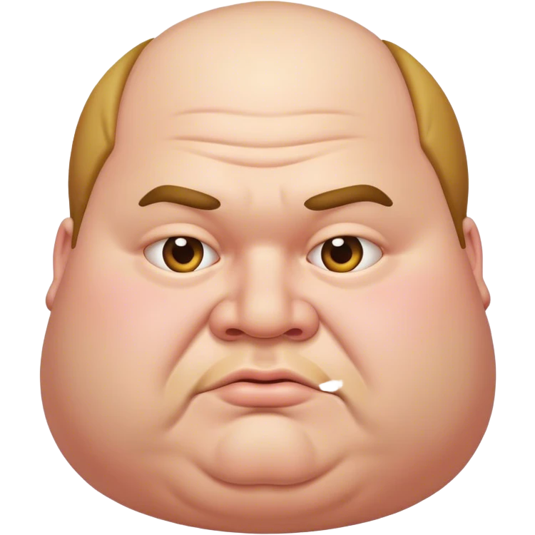 fat man emoji