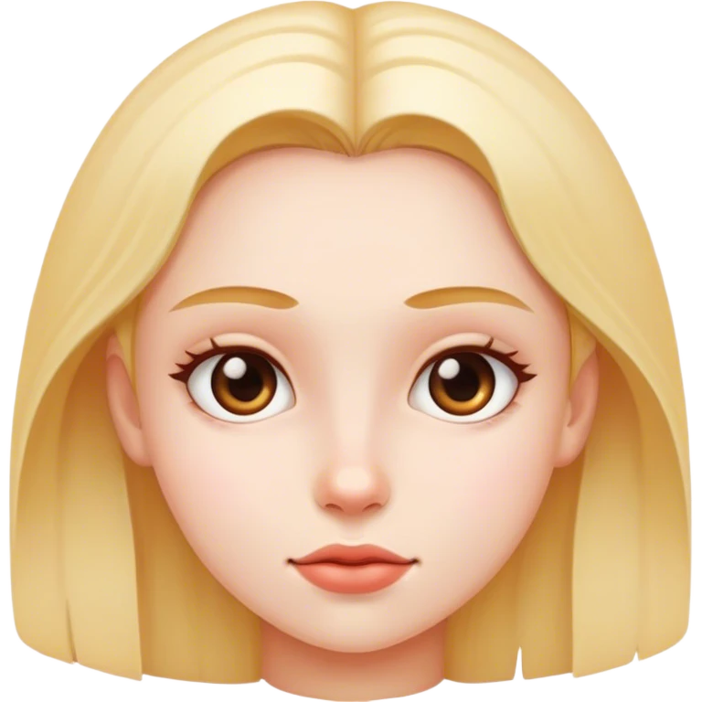 A girl emoji