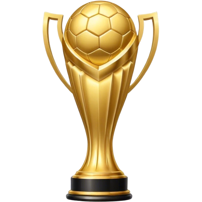 world cup trophy emoji