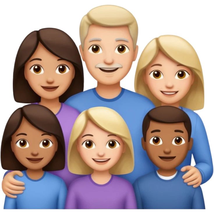 Family black emoji