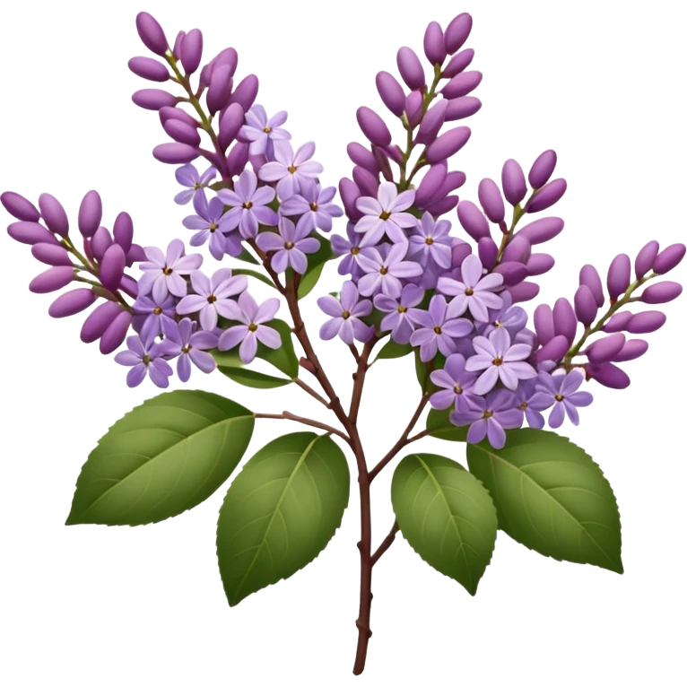 Mauve Lilacs emoji