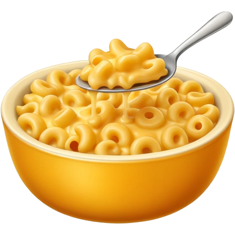 Macaroni and cheese emoji