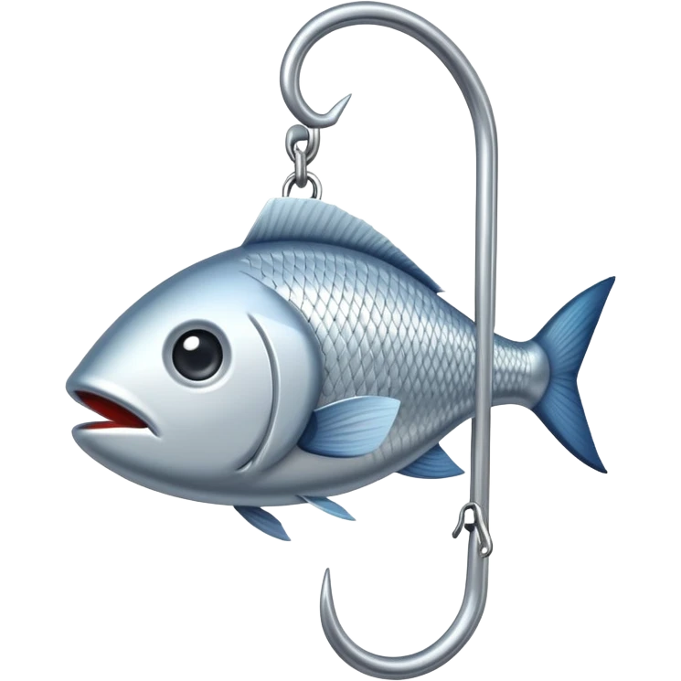 fish on a hook emoji
