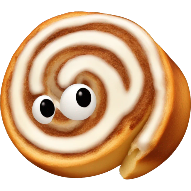 Cinnamon roll emoji