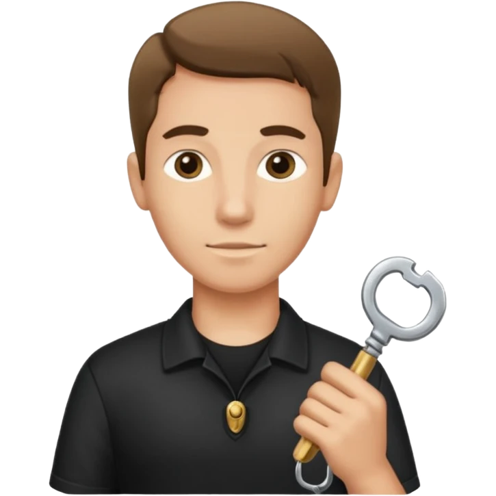 black locksmith emoji
