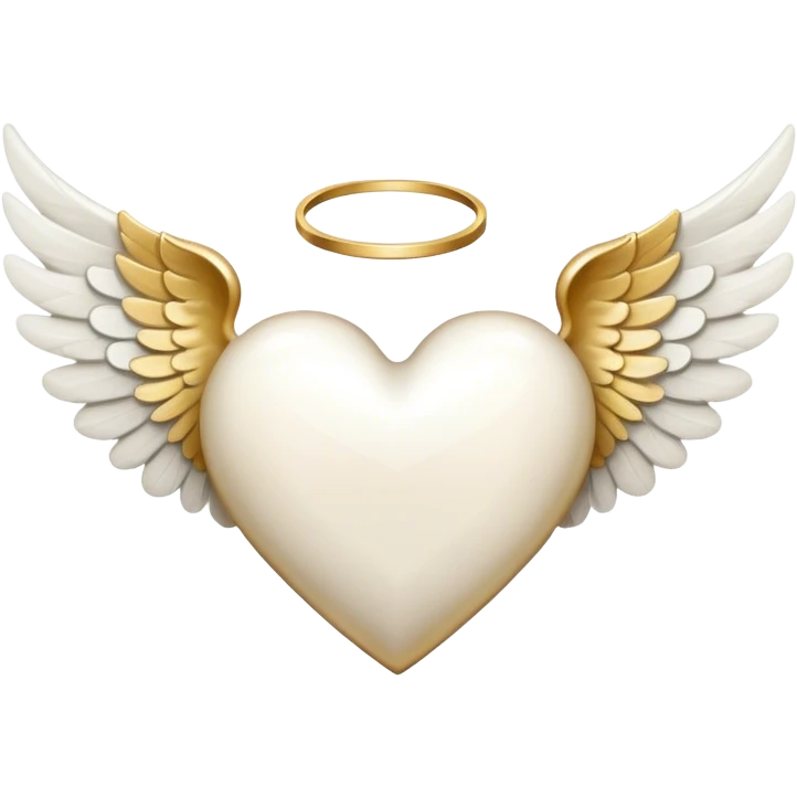 heart with angel wings emoji