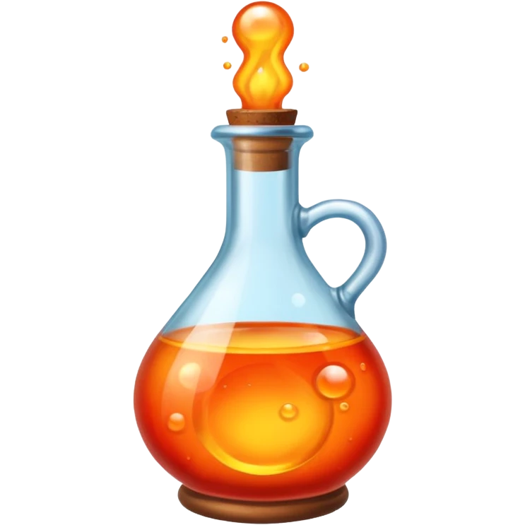 magic potion fire emoji