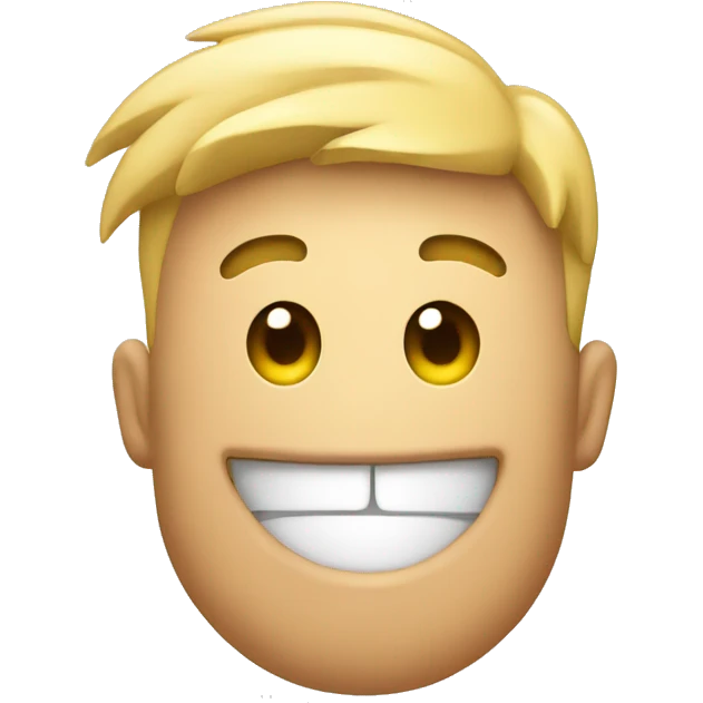 cringe face but smiling and showing thumbs up emoji
