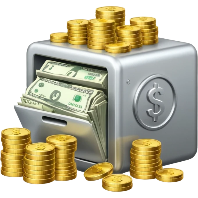 
METAL  bank ON MONEY emoji