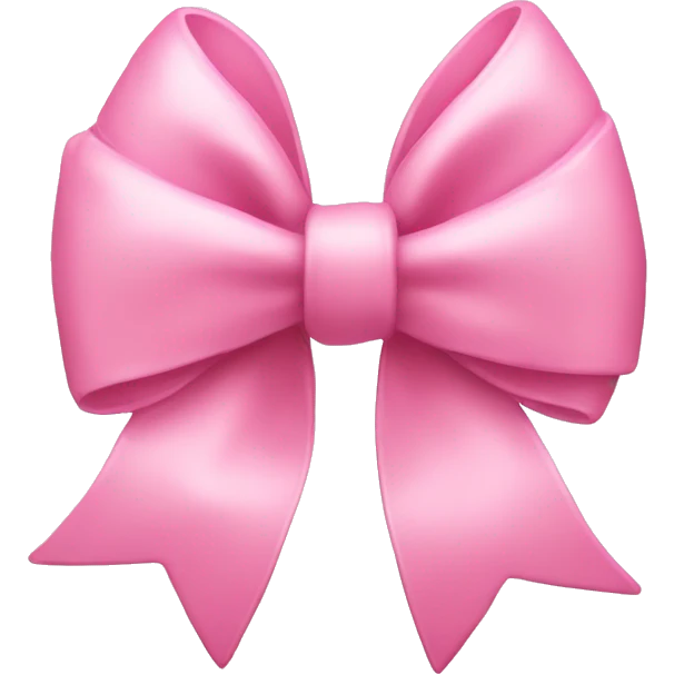 Light pink instagram logo with a pink bow  emoji