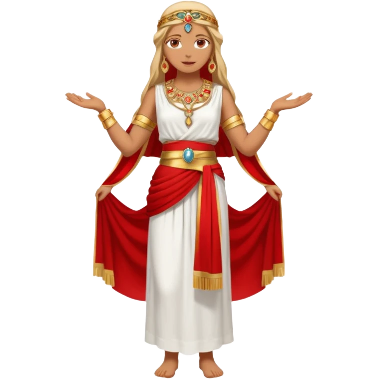 ejemplos diosa tanit vestimenta completa+ emoji