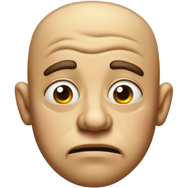 Disgusted face  emoji