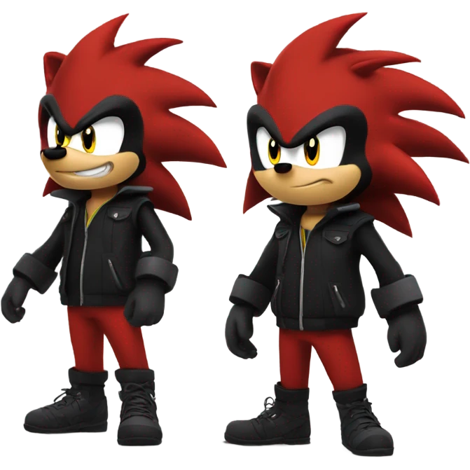 shadow the hedgehog emoji