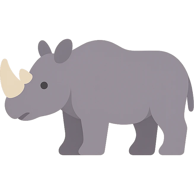 Rhino emoji
