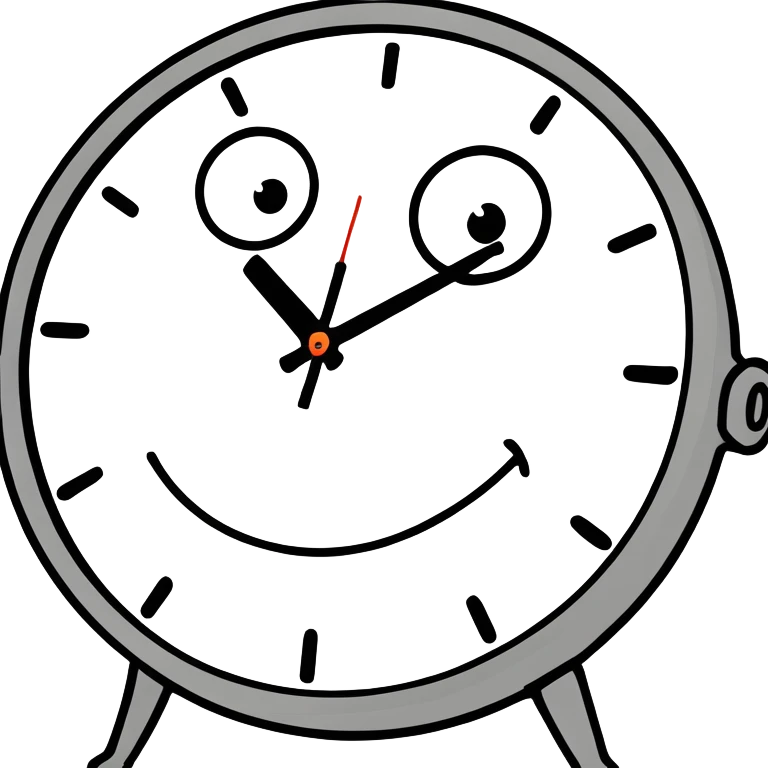 Reloj brillante emergiendo de un calendario fragmentado, con destellos dorados y fondo negro, transmitiendo urgencia, enfoque y momentos decisivos.  emoji