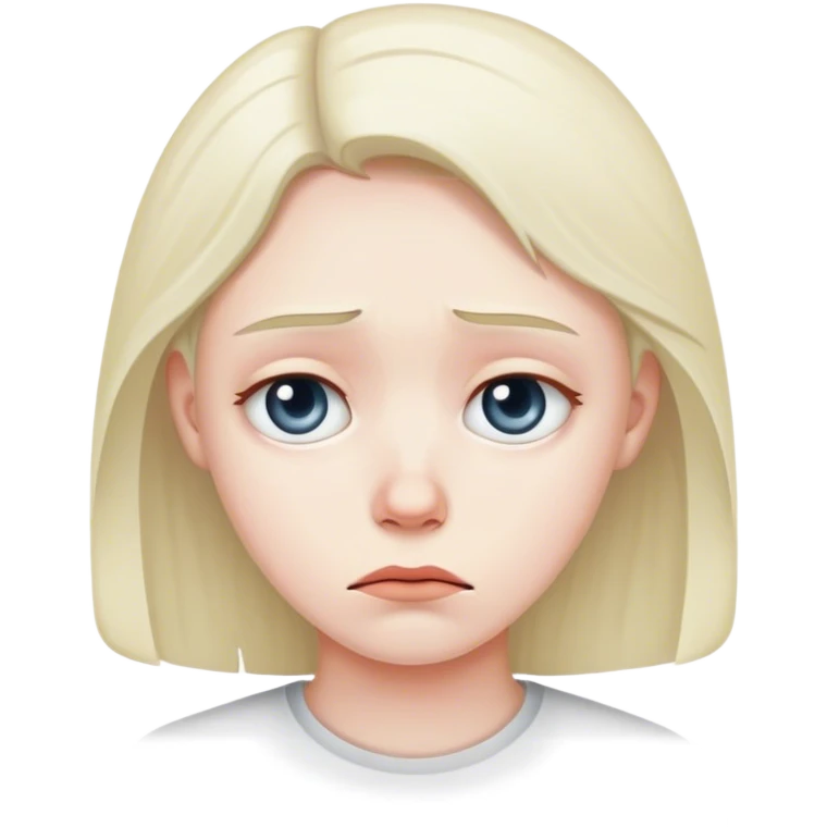 Triste emoji
