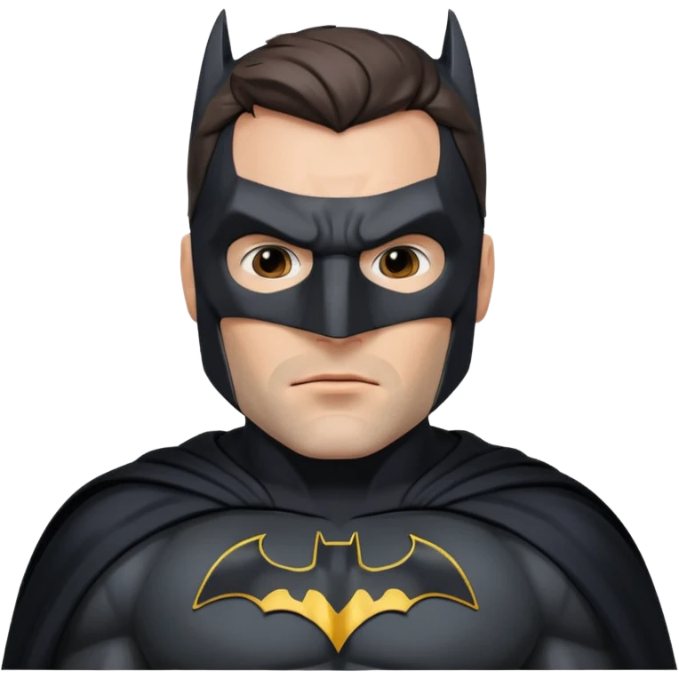 ben affleck batman with mask emoji