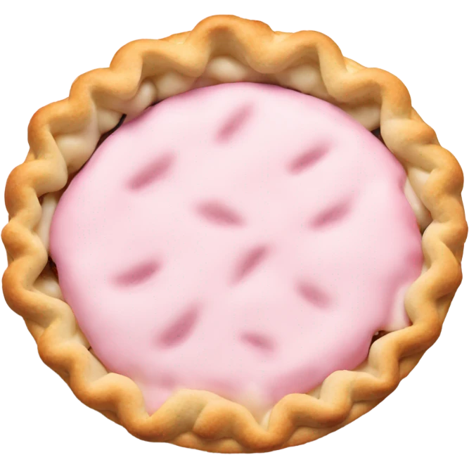 pale pink pie emoji