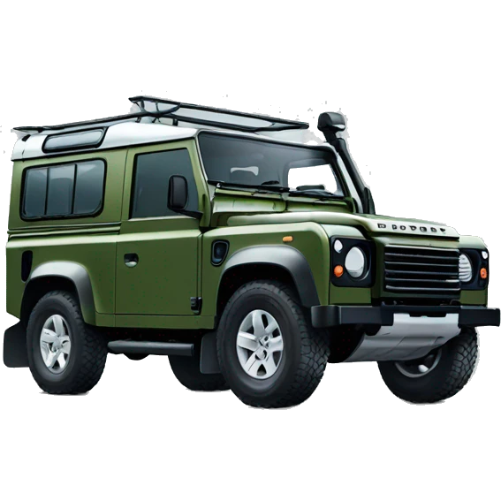 New Land rover defender emoji