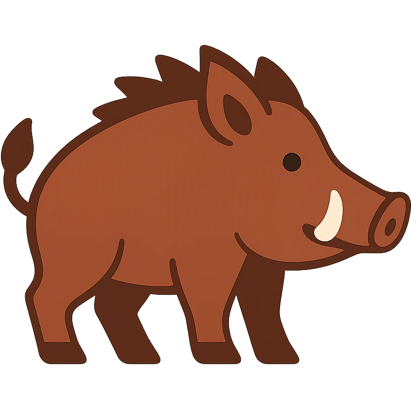 Boar emoji