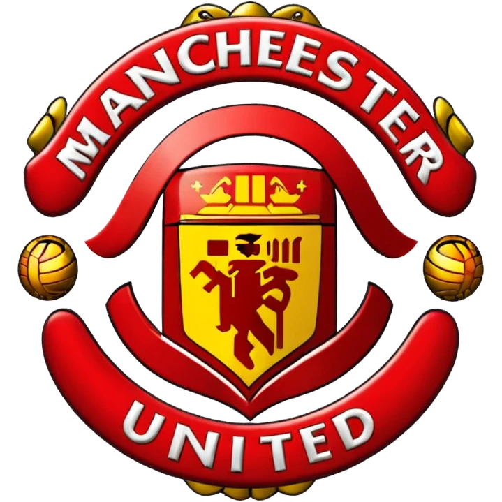 Manchester united logo emoji