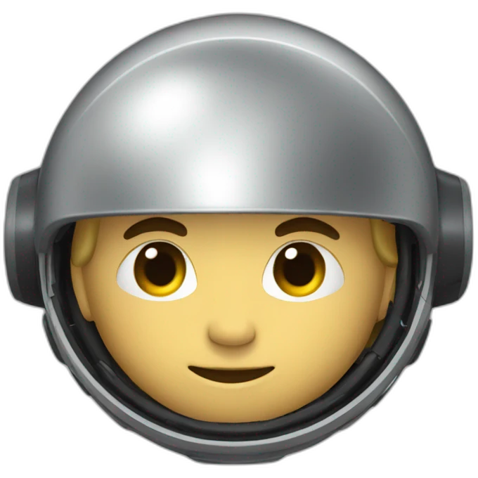 Coete espacial emoji
