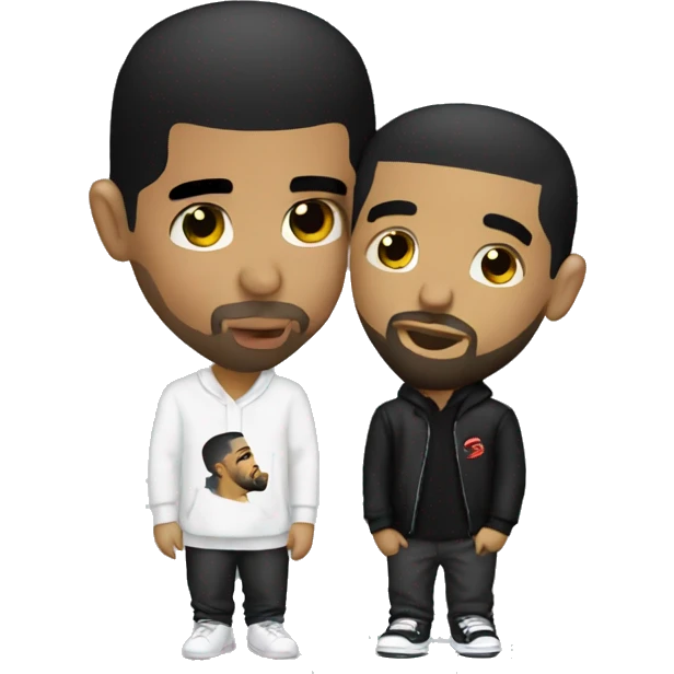drake kissing drake kissing drake kissing drake emoji
