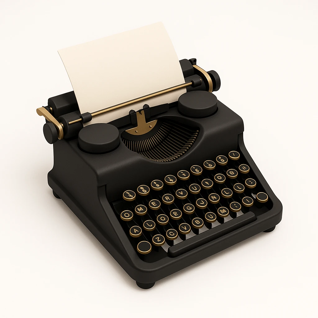 typewriter emoji