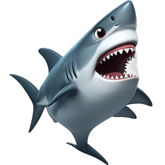 Shark dancing emoji