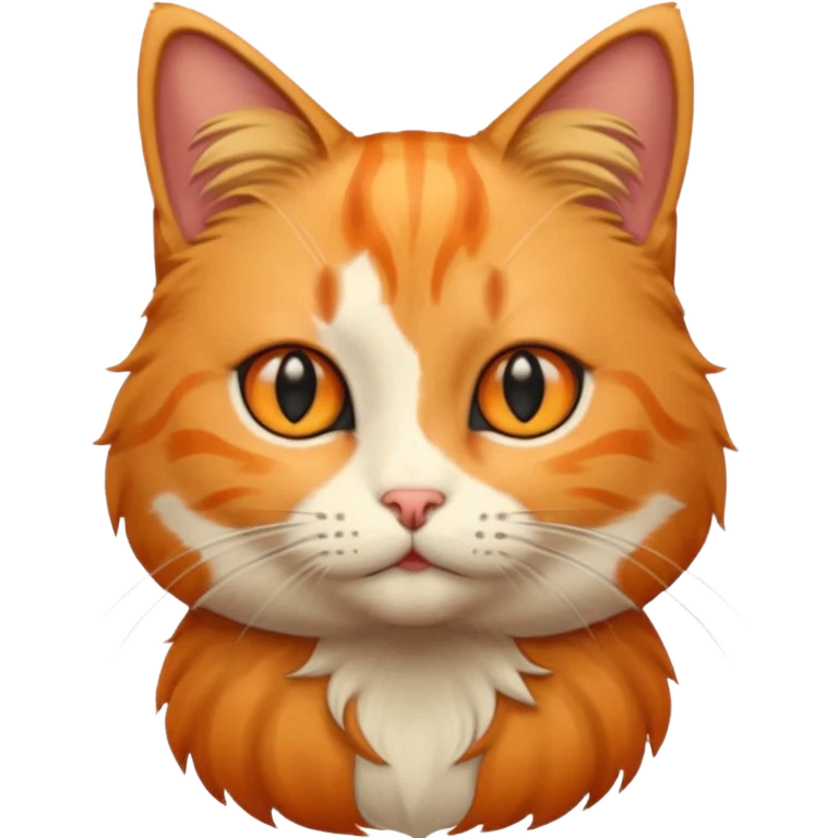 cat with centre-part black toupee emoji