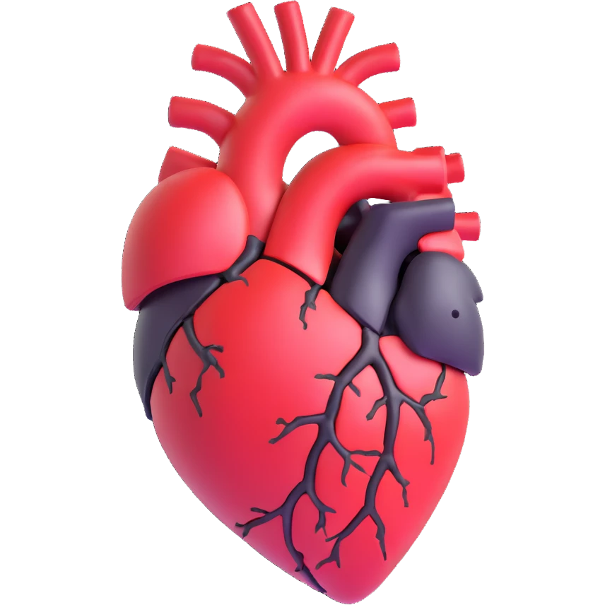 trauma visualized as a cracked heart emoji
