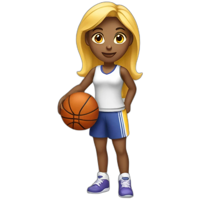 fille-basketeuse emoji