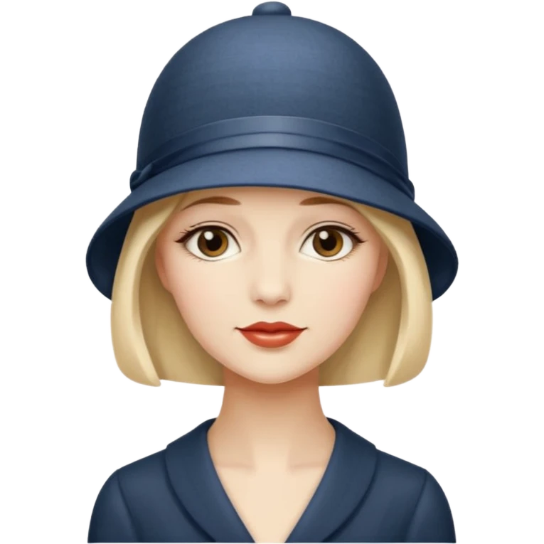 1920s woman emoji emoji