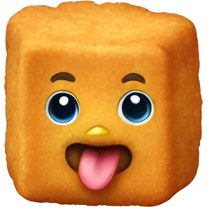 gaming chicken nugget emoji