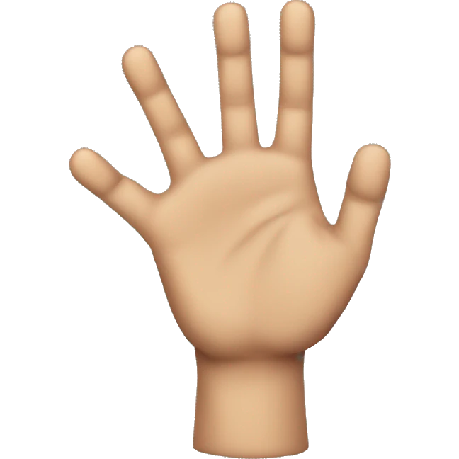 web shooter hand  emoji