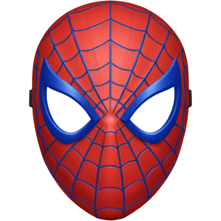 Spiderman mask without background  emoji