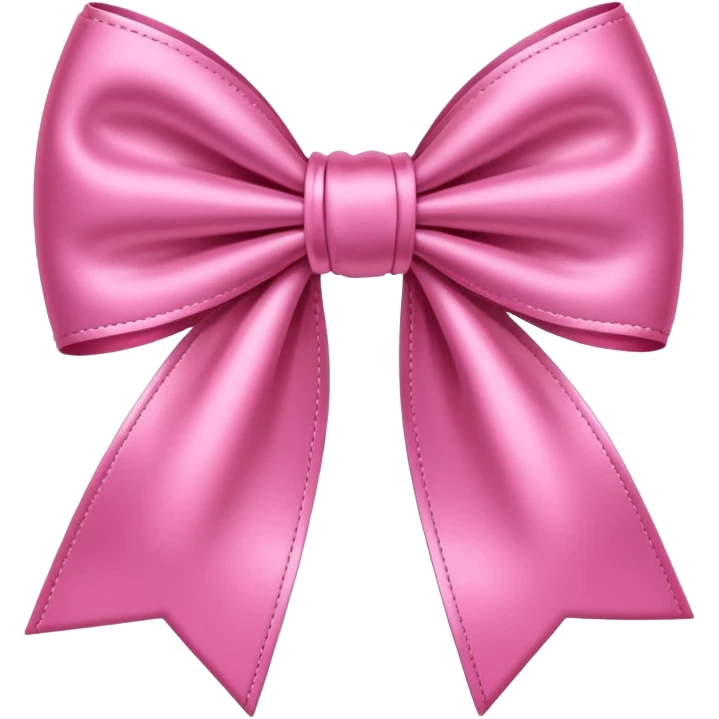 Pink bow  emoji