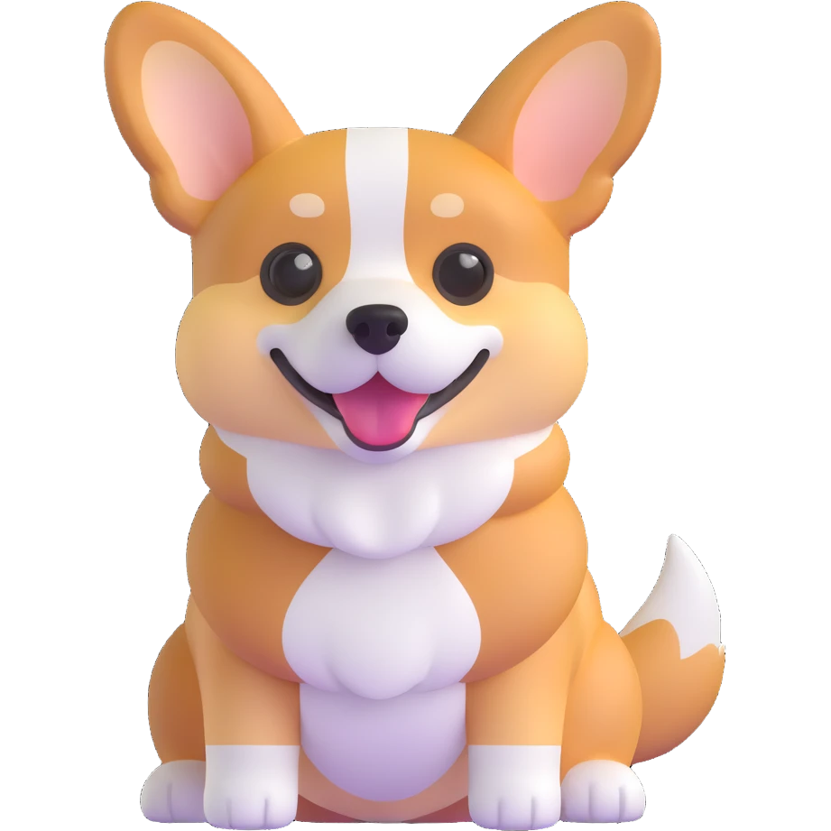 corgi dog emoji