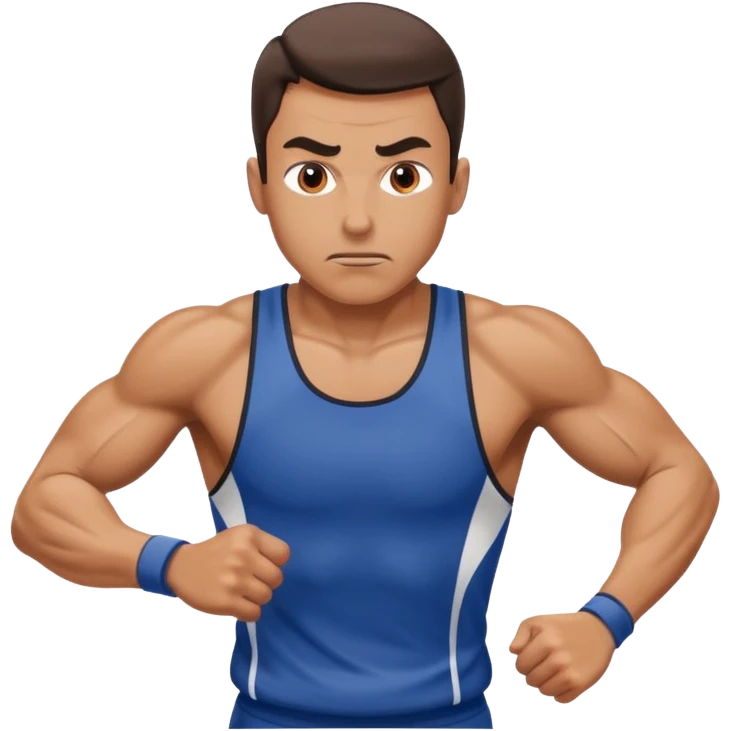 runner finishing a race emoji
