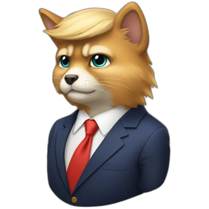 donald trump's fursona emoji