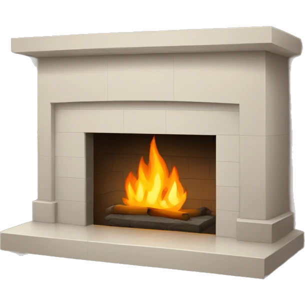 big fireplace emoji