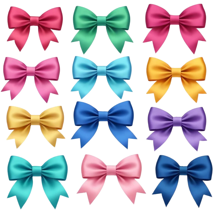 Bows emoji