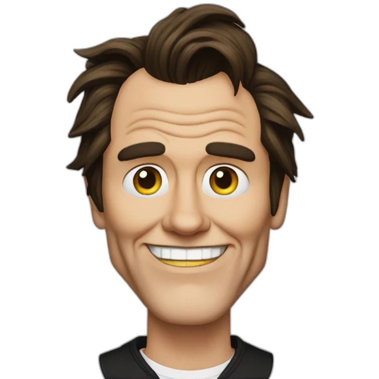 Jim Carrey the mask with cat ears emoji