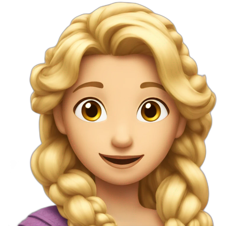 Raiponce emoji
