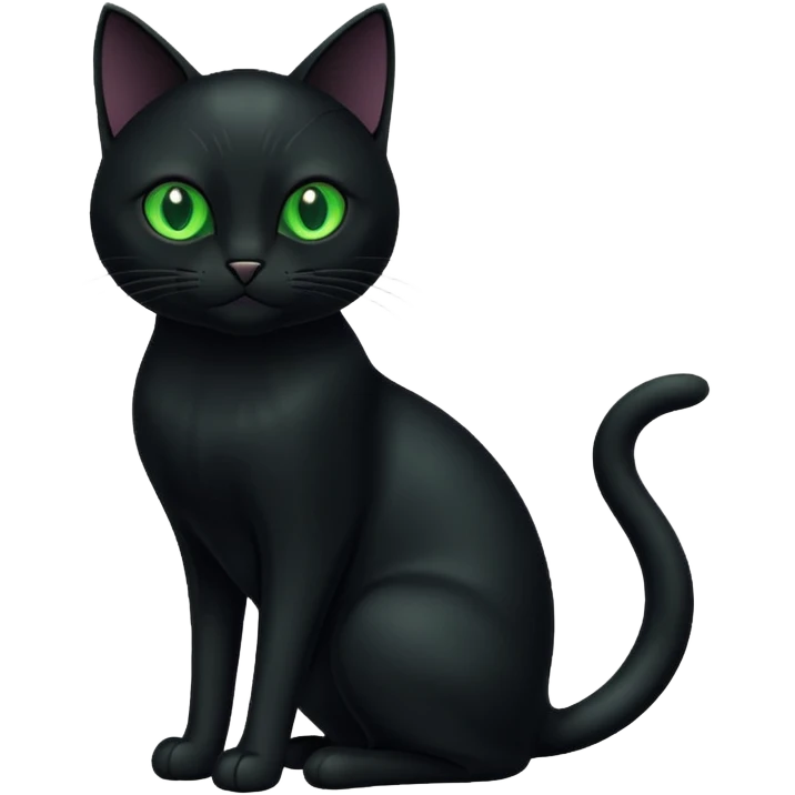 black cat emoji